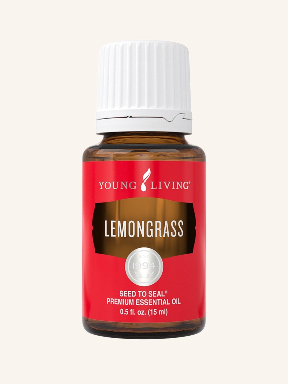 Young Living Lemongrass Essential Oil - 0.5 fl oz / 15 ml